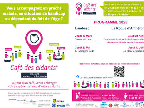 Café des aidants "Savoir s'écouter,..."