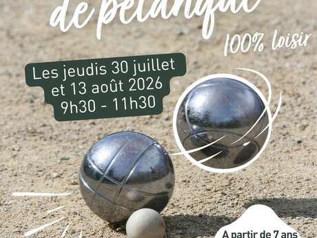 Tournoi de pétanque