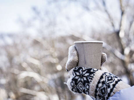 Vin chaud et chocolat chaud