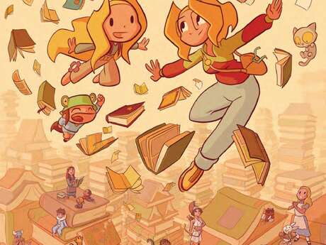 Partir en Livres : atelier arts plastiques