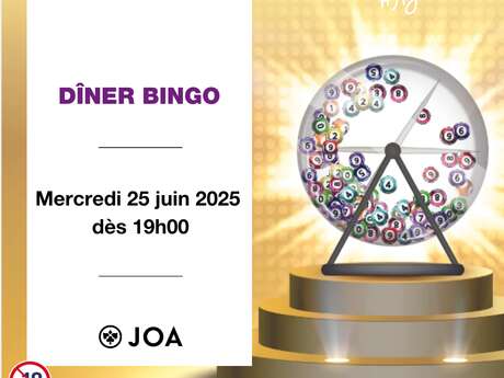 Bingo dinner at the JOA Casino