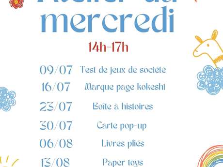 Atelier marque page Kokeshi