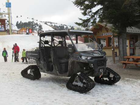 Balade nocturne en SSV (buggy) avec pilote à la station de Chabanon