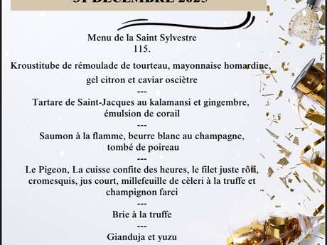 Soirée réveillon au Dix’Vin à Cadenet