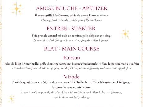 Réveillon de Noël au Bistrot Gourmand