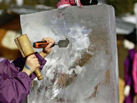 Chasse au trésor glacée