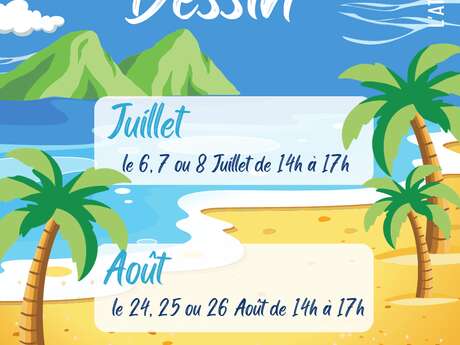 Stage de dessin et peinture