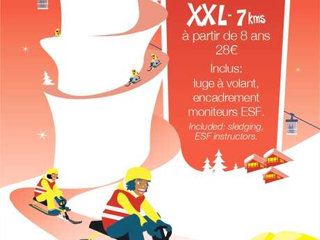 Luge - descente XL