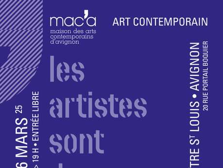 Exposition de la Mac'A - "Les artistes sont des gens CURIEUX"