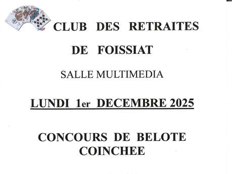 Concours de belote coinchée