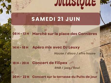 Fête de la musique à Lauzerte