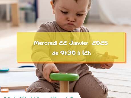 Matinée jeux parents/enfants de moins de 3 ans