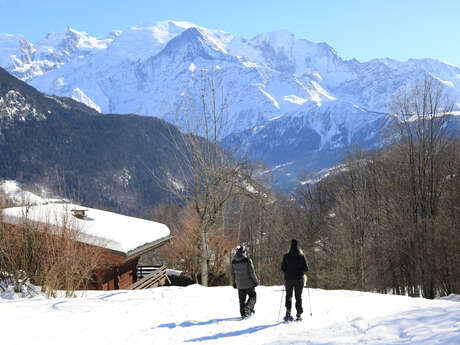 Snowshoeing route of Les Trois Gouilles
