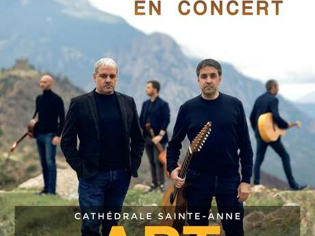 Concert groupe I Messageri - Voix et musique de Corse