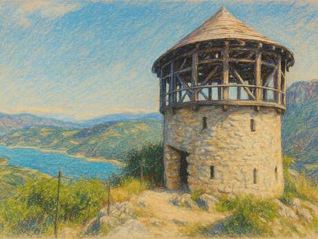 Atelier "balade croquée" à Saint-Vincent-les-Forts : dans les pas de Vauban