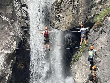 Via ferrata des cascades de Bérard