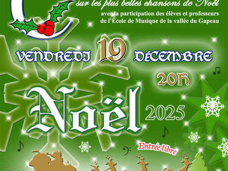 Concert de Noël de l'école de musique