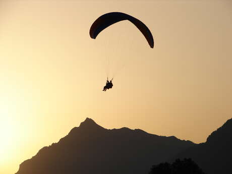 Baptême de l'air en parapente