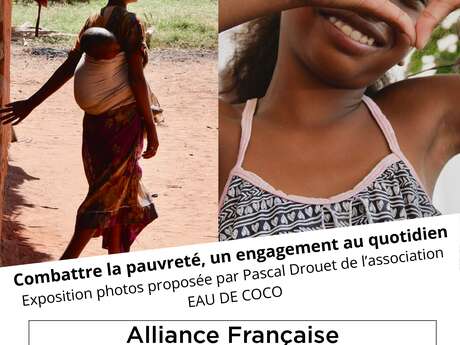 Exposition photos "Eau de Coco" : Combattre la pauvreté, un engagement au quotidien