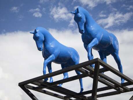 Chevaux bleus d’Assan Smati