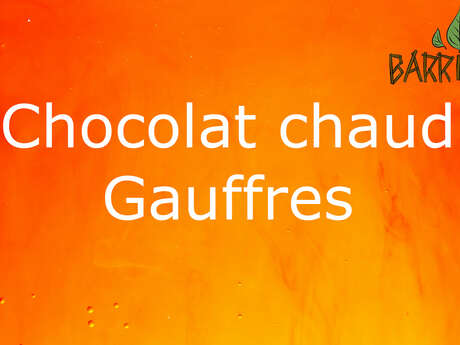Gauffre et chocolat chaud