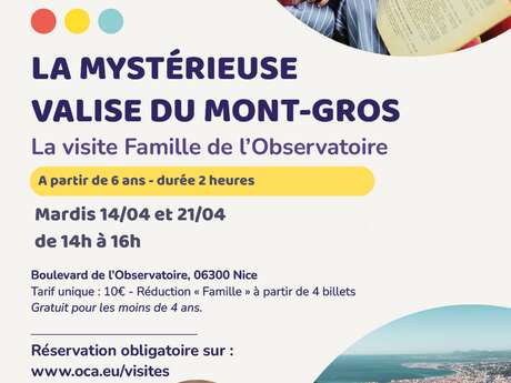 Visite-jeu en famille "La Mystérieuse valise du Mont-Gros"