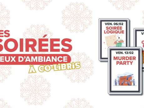 Soirée jeux d’ambiance : jeu de rôle Murder Party