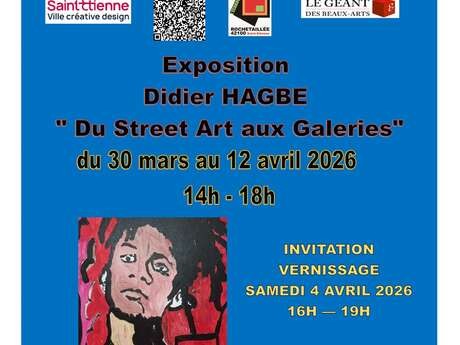 Exposition Didier Hagbe - Du Street Art aux Galeries