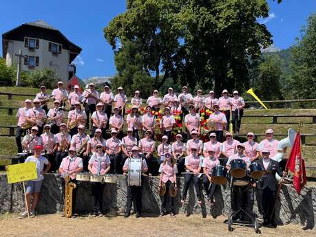 Konzert der Blaskapelle von Sallanches