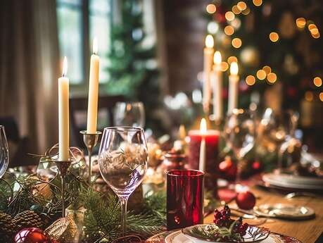 Carte festive de fin d'année chez Terrae