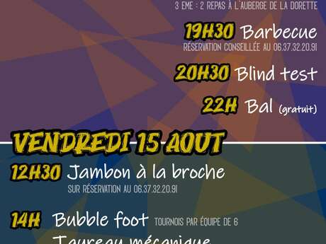 Fête patronale de La Chapelle-Geneste