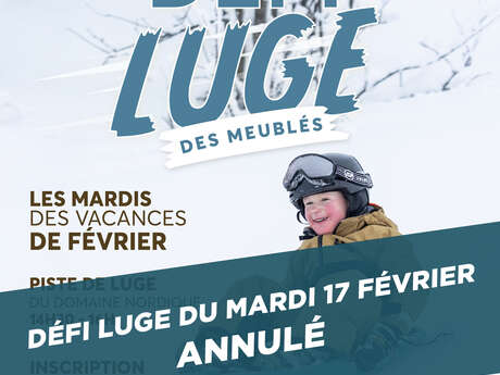 Défi luge !