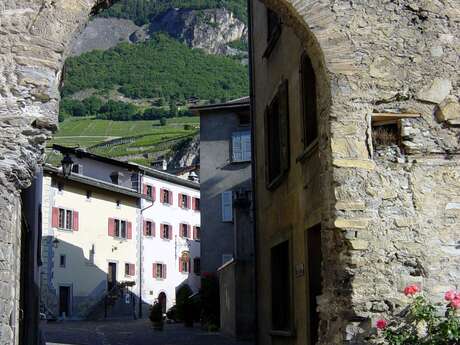 Visite guidée du vieux Saillon