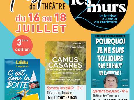 Camus-Casares,une géographie amoureuse - Festival de théâtre OFF les murs d'Avignon
