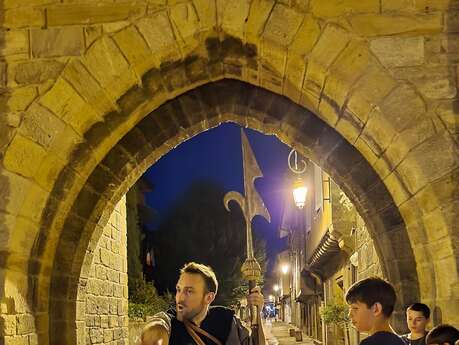 Visite guidée théâtralisée nocturne de Mirepoix