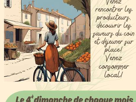 Marché de producteurs et artisans locaux