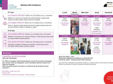 Les Ateliers Ré-Créations : À la manière d'Arcabas