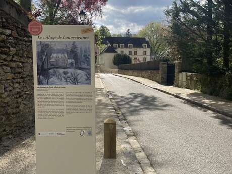 Chemin des Impressionnistes à Louveciennes