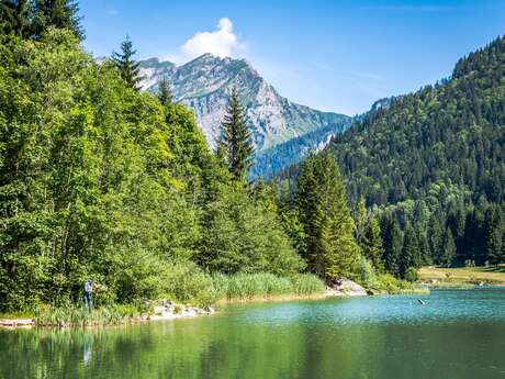 Pêche au lac de Vallon