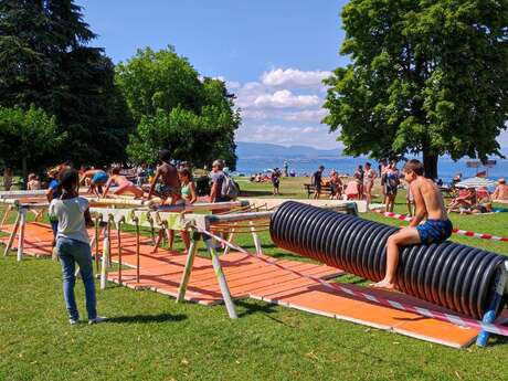 Givrés Warriors & Baby Givrés: an obstacle course!