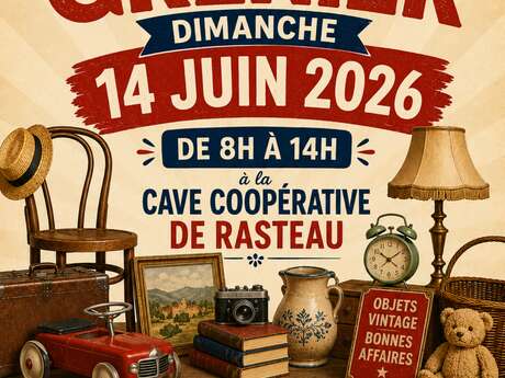 Flohmarkt - Cave de Rasteau
