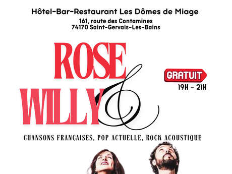 Concert Rose & Willy