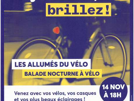 Balade nocturne : Cyclistes, Brillez !