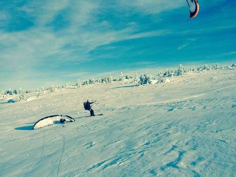 Initiation Snow Kite
