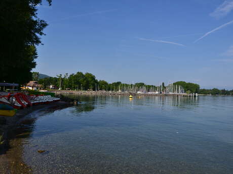 GRP® Littoral du Léman à pieds - Etape 5 : Thonon-les-Bains > Sciez
