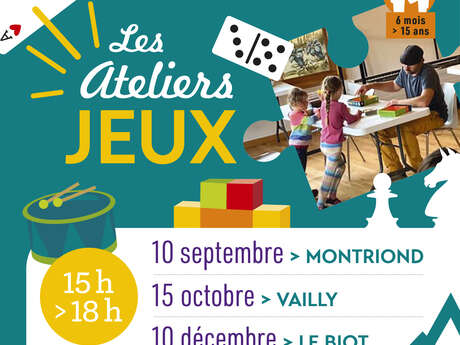 A hauteur de parents : Atelier Jeux au Biot