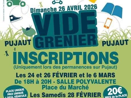 Vide grenier des Amis de l'Étang