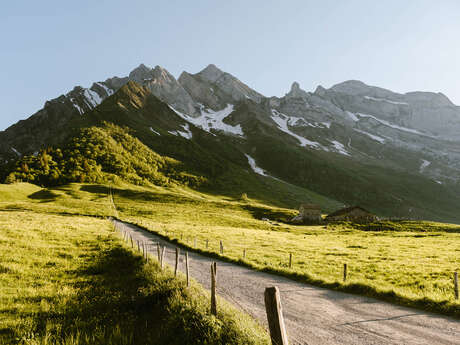 Panoramique du Col des Aravis - Itinéraire VTT Cross-Country N°49