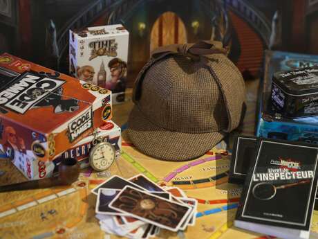 Soirée jeux de société spéciale jeux d'enquête