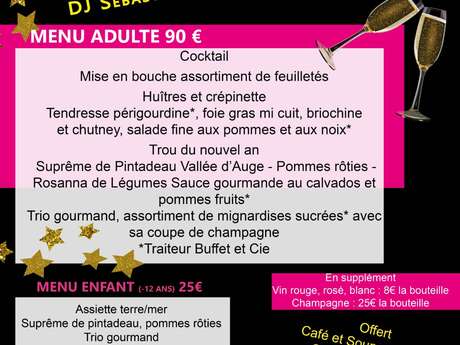 Réveillon de la St Sylvestre